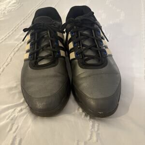 Adidas Adipower Boost Soft Spike Golf Shoes Black Leather Men’s Size 9